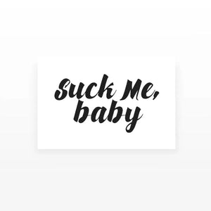 Suck Me Baby (Set of 2)