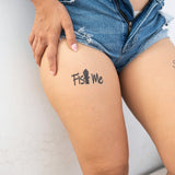 Fist Me Temporary Tattoo (Set of 2)