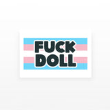 Fuck Doll Trans Flag (Set of 2)