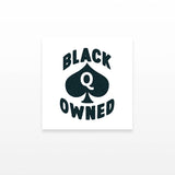 Black Owned Spade Temporary Tattoo (Set of 2)