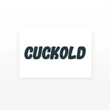 Cuckold Temporary Tattoos (Set of 2)