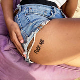 Fuck Me Temporary Tattoos (Set of 2)