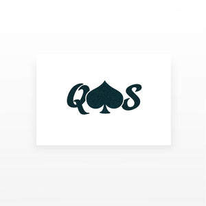 Qos Temporary Tattoos (Set of 2)