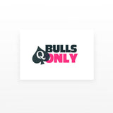 Bulls Only Temporary Tattoos (Set of 2)