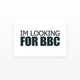 Im Looking for BBC Temporary Tattoos (Set of 2)