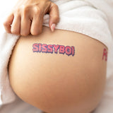 Sissyboi Temporary Tattoos (Set of 2)
