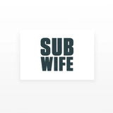 Sub Wife Temporary Tattoos (Set of 2)