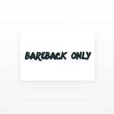 Bareback Only (Set of 2)