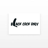 Black Cock Only (Set of 2)