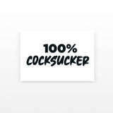 100% Cocksucker (Set of 2)