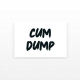 Cum Dump (Set of 2)