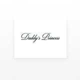 Daddys Princess (Set of 2)