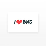 I Love BWC (Set of 2)