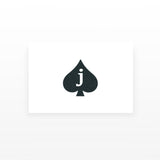 Jack Of Spades (Set of 2)