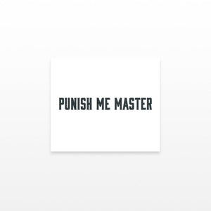 Punish Me Master (Set of 2)