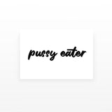 Pussy Eater (Set of 2)