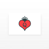 Queen Of Hearts (Set of 2)