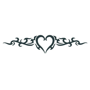 Tramp Stamp Heart Temporary Tattoo